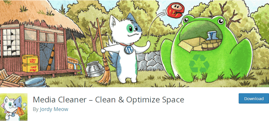 Media Cleaner - Clean & Optimize Space, by Jordy Meow.